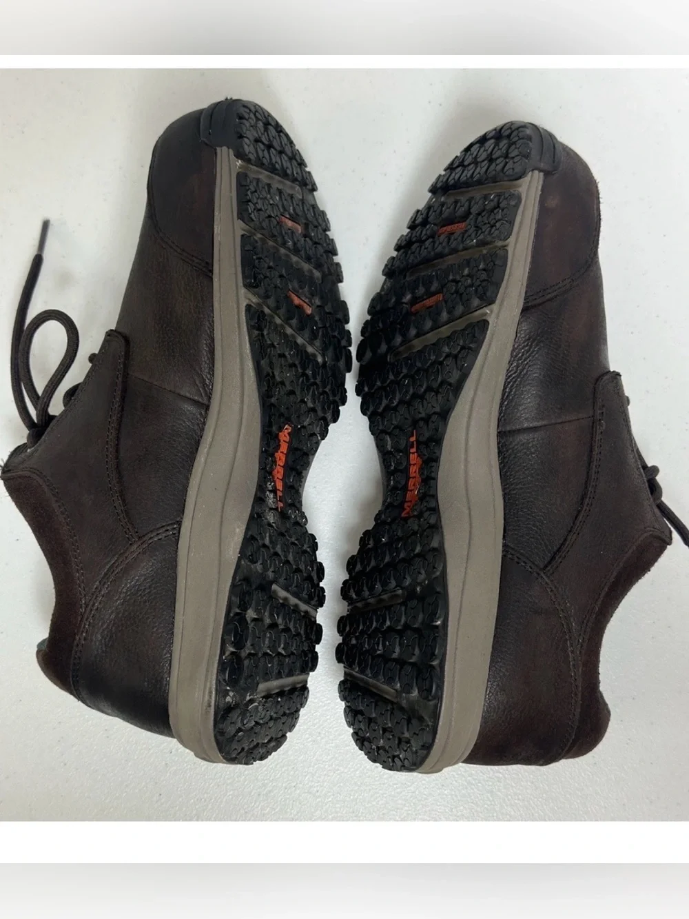 Merrell J20991 Men’s  Leather Work Boots Featuring a Rubber Outsole Size 7.5